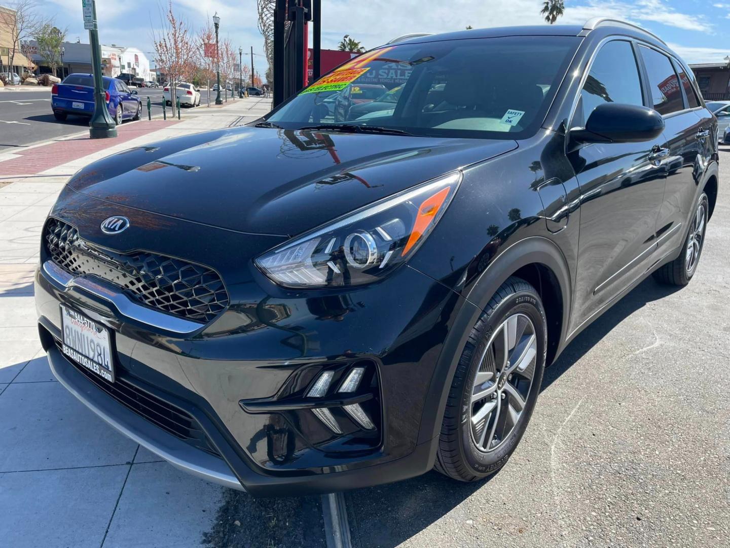 2021 BLACK /BLACK Kia Niro Plug In Hybrid (KNDCM3LD1M5) , located at 744 E Miner Ave, Stockton, CA, 95202, (209) 944-5770, 37.956863, -121.282082 - Photo#3